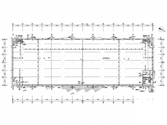 2层仓库建筑给排水CAD施工图纸 - 1