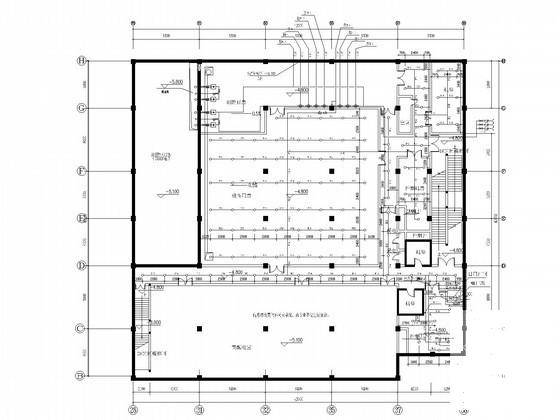 5层商业广场给排水CAD施工图纸 - 2