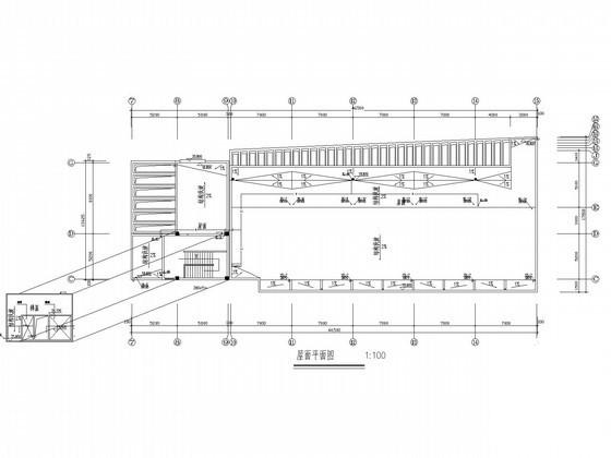 5层库房楼建筑给排水CAD施工图纸 - 2