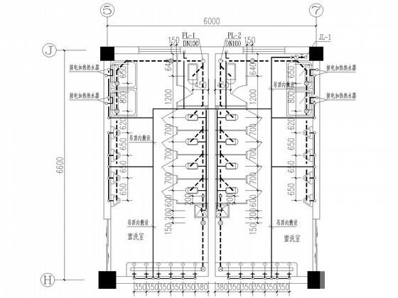 3层商业综合体给排水CAD施工图纸 - 3