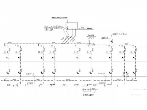 4层教学楼建筑给排水CAD施工图纸 - 4