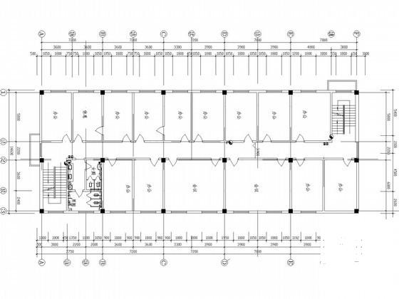 4层长途客运站给排水及采暖图纸(总平面布置图) - 3