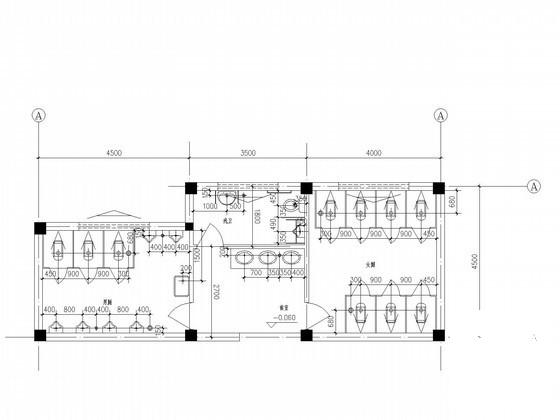 3层文化中心楼建筑给排水CAD施工图纸(自动喷水系统) - 2