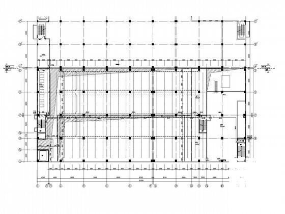 3层高科技工业厂房给排水CAD施工图纸 - 1