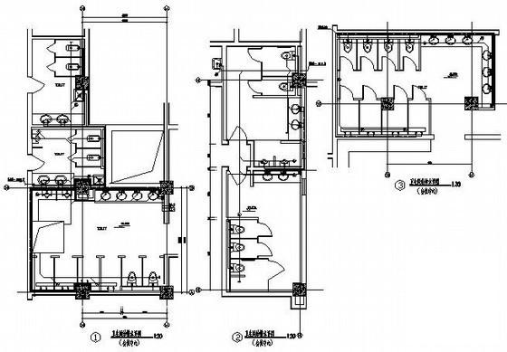 4层度假村酒店给排水设计CAD施工图纸（市政供水）(自动喷水灭火系统) - 3