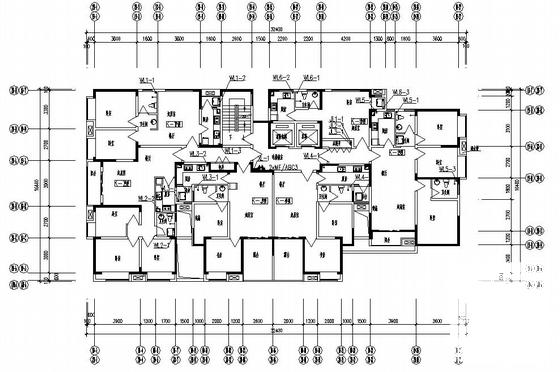 高层住宅楼给排水设计CAD施工图纸 - 1
