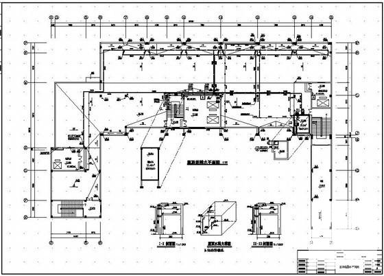7层医院综合楼给排水设计CAD施工图纸 - 2