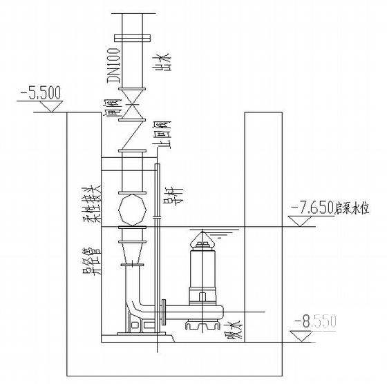 33层商住楼给排水设计CAD施工图纸(自动喷水灭火系统) - 4