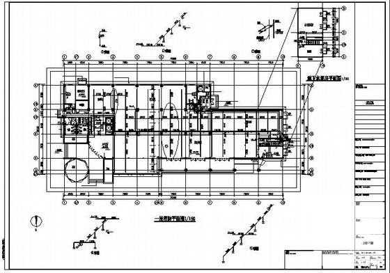 丰城11层综合办公楼给排水CAD施工图纸（二类高层） - 3