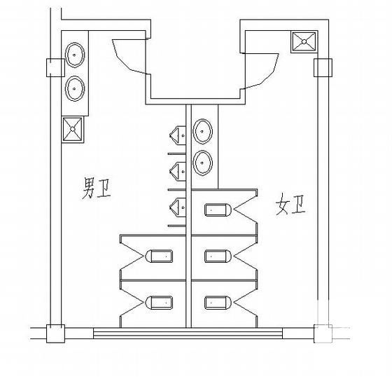 11层公寓给排水设计CAD施工图纸（市政供水） - 3