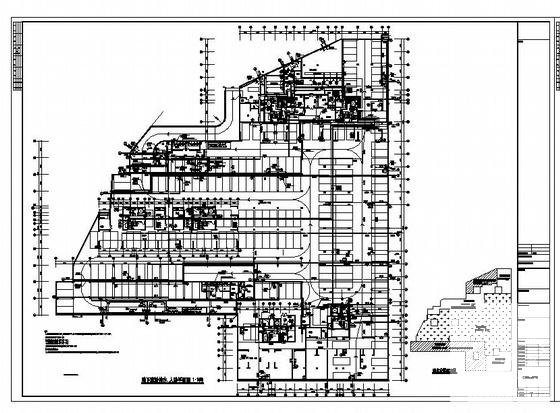 住宅区地下室给排水设计CAD施工图纸 - 1