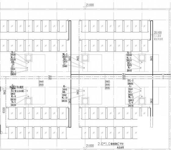 多层小型公租房建设项目给排水设计CAD施工图纸 - 3