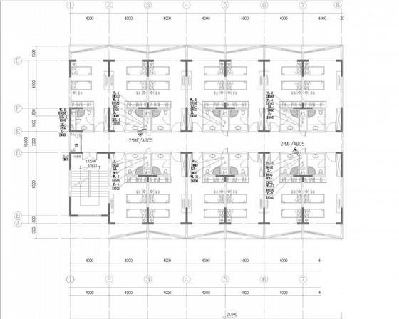 多层小型公租房建设项目给排水设计CAD施工图纸 - 4