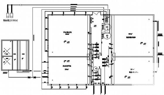 给水处理厂给排水设计CAD施工图纸 - 3