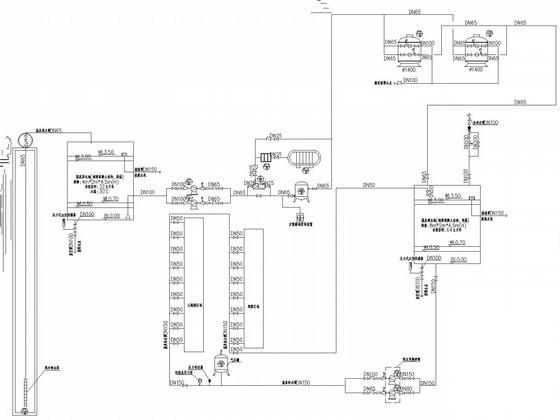温泉水处理及供水工程给排水CAD施工图纸（循环水处理系统） - 3