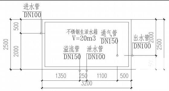 南方32层住宅楼给排水CAD施工图纸 - 4