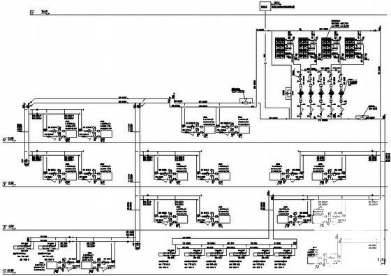 一万平商业街空调通风设计CAD施工图纸(地下1层，)(消防机械排烟系统) - 2