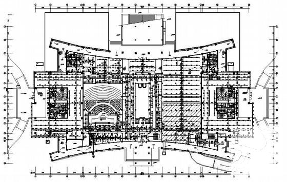 19层市民中心建筑给排水施工工程CAD图纸 - 1