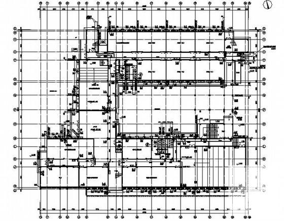 5层大学特教中心给排水设计CAD施工图纸 - 1