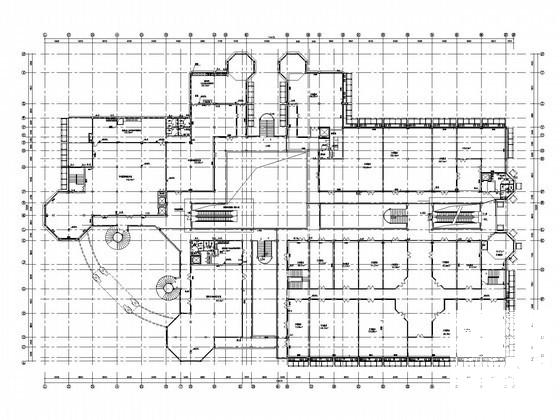 3层商业广场建筑给排水CAD施工图纸 - 3