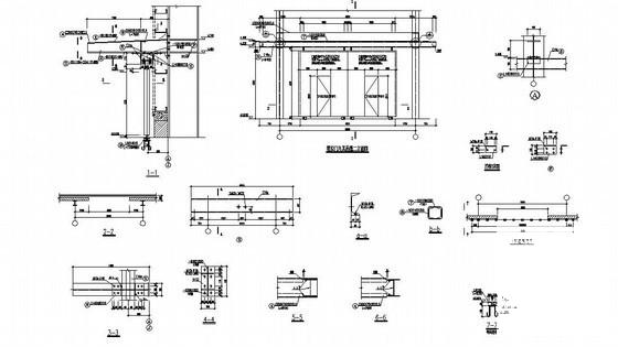 跨度15m单层门式刚架厂房结构设计方案CAD图纸 - 1