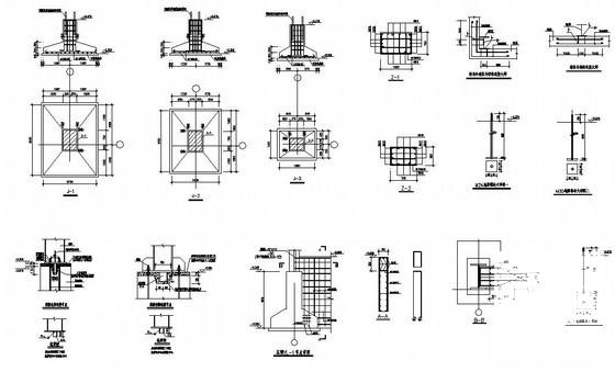 跨度24m单层门式刚架厂房结构设计图纸（8度抗震）(平面布置图) - 4