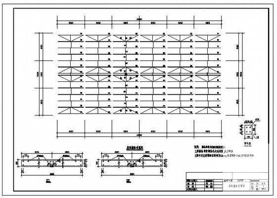 跨度15米单层门式刚架厂房结构设计图纸（8度抗震） - 2