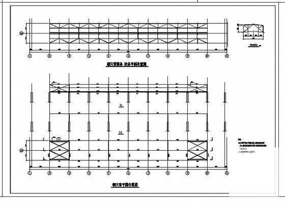 跨度25m单层门式刚架厂房结构设计图纸（6度抗震） - 3