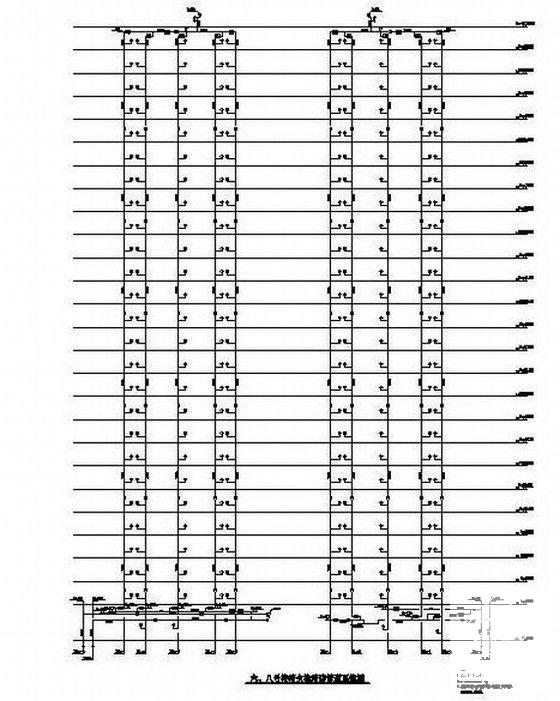 30层高级住宅楼小区给排水CAD施工图纸（高层住宅楼） - 5