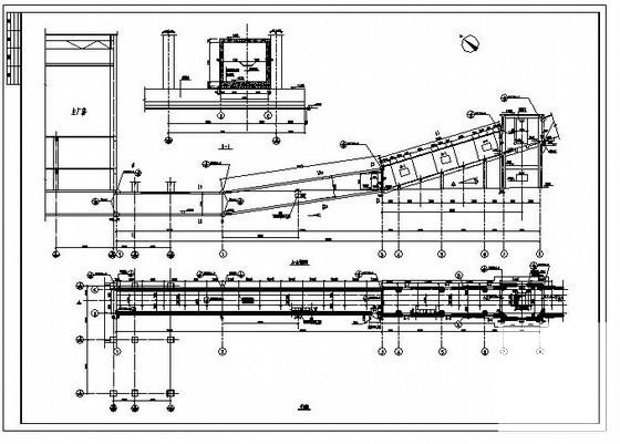 主厂房至1号转载站暗道及栈桥结构设计图纸（独立基础） - 2