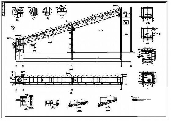 主厂房至1号转载站暗道及栈桥结构设计图纸（独立基础） - 3
