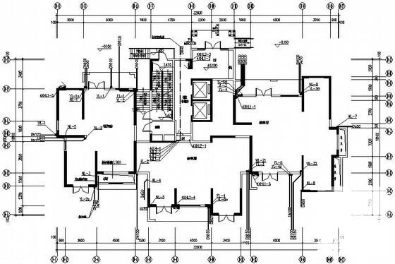 26层高档住宅楼给排水CAD施工图纸 - 1