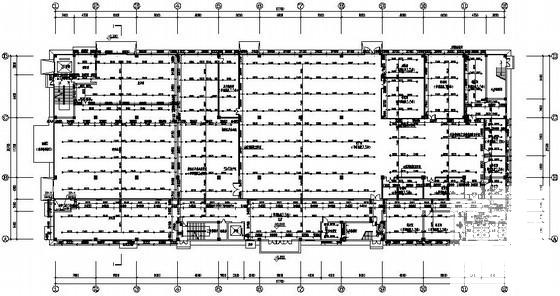 3层工业园电子厂房给排水CAD施工图纸(自动喷水灭火系统) - 1