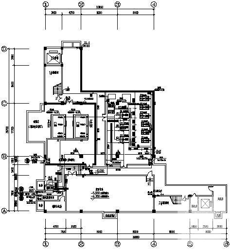 3层工业园电子厂房给排水CAD施工图纸(自动喷水灭火系统) - 3