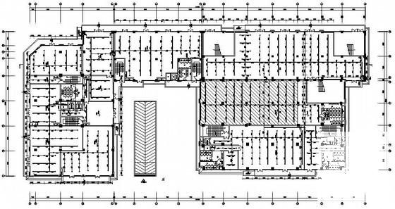 11层综合楼给排水消防CAD施工图纸（气体消防系统） - 1