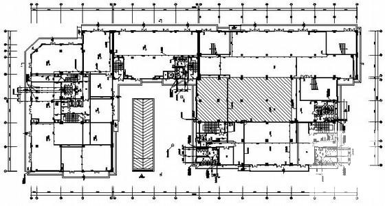 11层综合楼给排水消防CAD施工图纸（气体消防系统） - 2