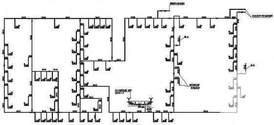 11层综合楼给排水消防CAD施工图纸（气体消防系统） - 4