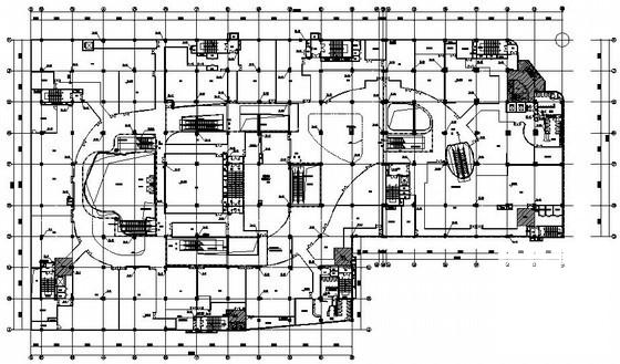 7层层商业楼给排水工程改造CAD施工图纸（大空间主动喷水灭火系统） - 2
