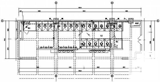 7层层商业楼给排水工程改造CAD施工图纸（大空间主动喷水灭火系统） - 3