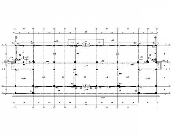 4层校综合教学楼给排水施工设计CAD图纸 - 1