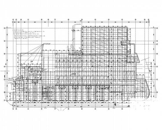 6层商店建筑给排水施工设计图纸(自动喷水灭火系统) - 1