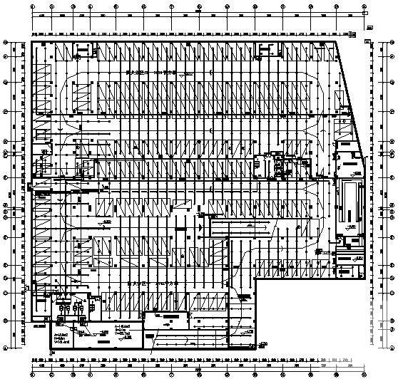 8层办公楼给排水消防CAD施工图纸（2栋楼） - 1