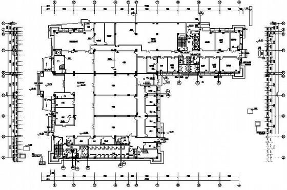 8层办公楼给排水消防CAD施工图纸（2栋楼） - 2