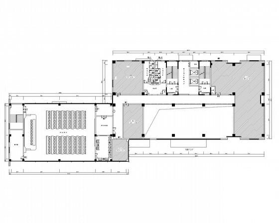 9层供电公司生产营业楼给排水CAD施工图纸(平面布置图) - 4