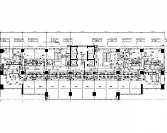 20层公共建筑空调通风防排烟系统CAD施工图纸 - 3