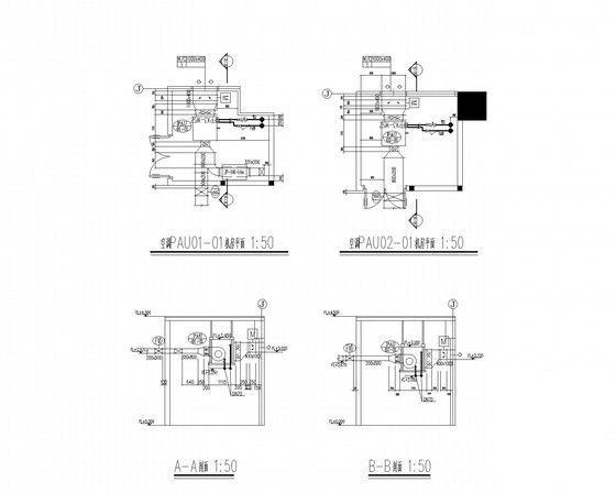 20层公共建筑空调通风防排烟系统CAD施工图纸 - 4
