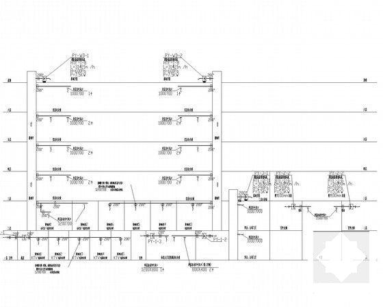 多层公共建筑空调通风系统设计CAD施工图纸（风冷热泵） - 4