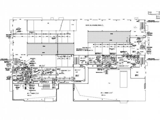 3层公共建筑通风及防排烟系统设计CAD施工图纸 - 2