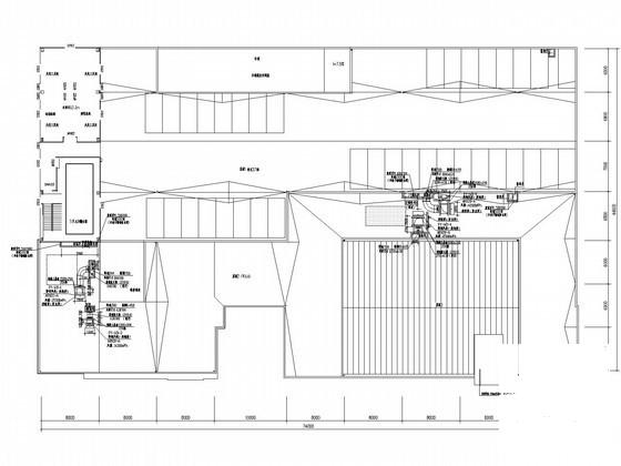 3层公共建筑通风及防排烟系统设计CAD施工图纸 - 3