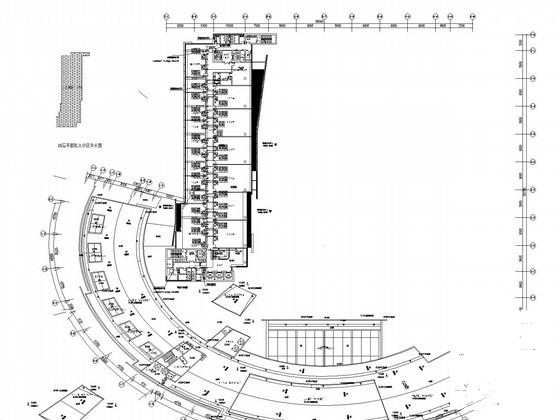 上11层公共建筑空调通风设计CAD施工图纸（地源热泵系统） - 1